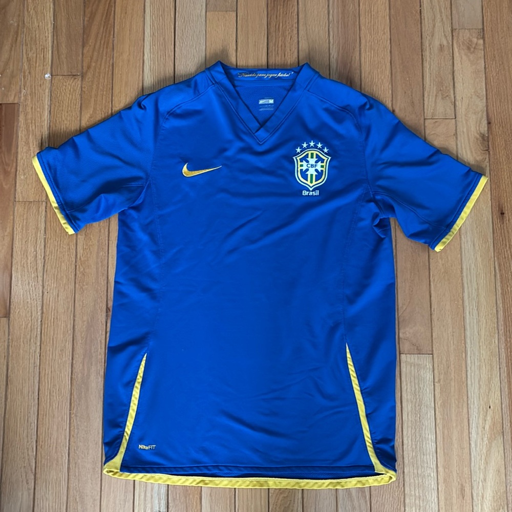 Nike Brasil 2008/2010 Away jersey size medium blue
